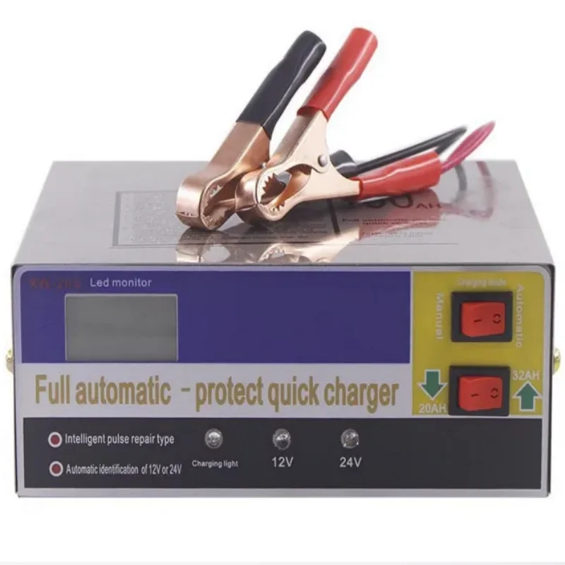 Xw- 20S 12V 24 V Caricabatteria Intelligente Completamente Automatico 110V 220V Smart Pulse Repair Car Auto Motor 12 24 V Volt Tensione 10A