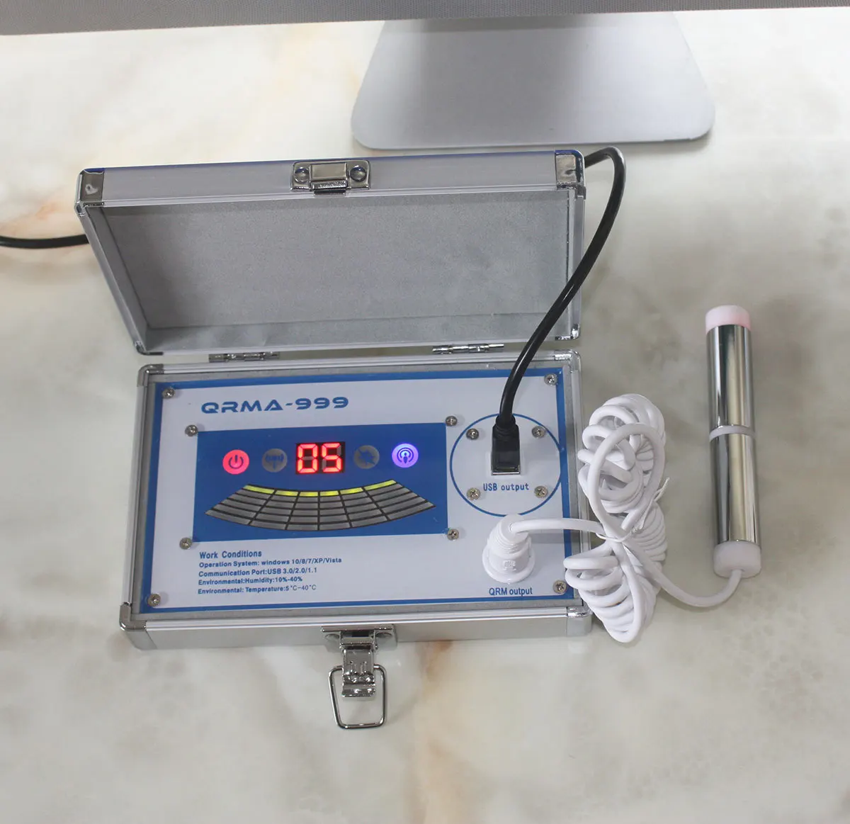 QRMA-999 Quantum Health Sub-health Analyzer Magnetic Resonance Analyzer Full Body Checking Set With 54 Reports