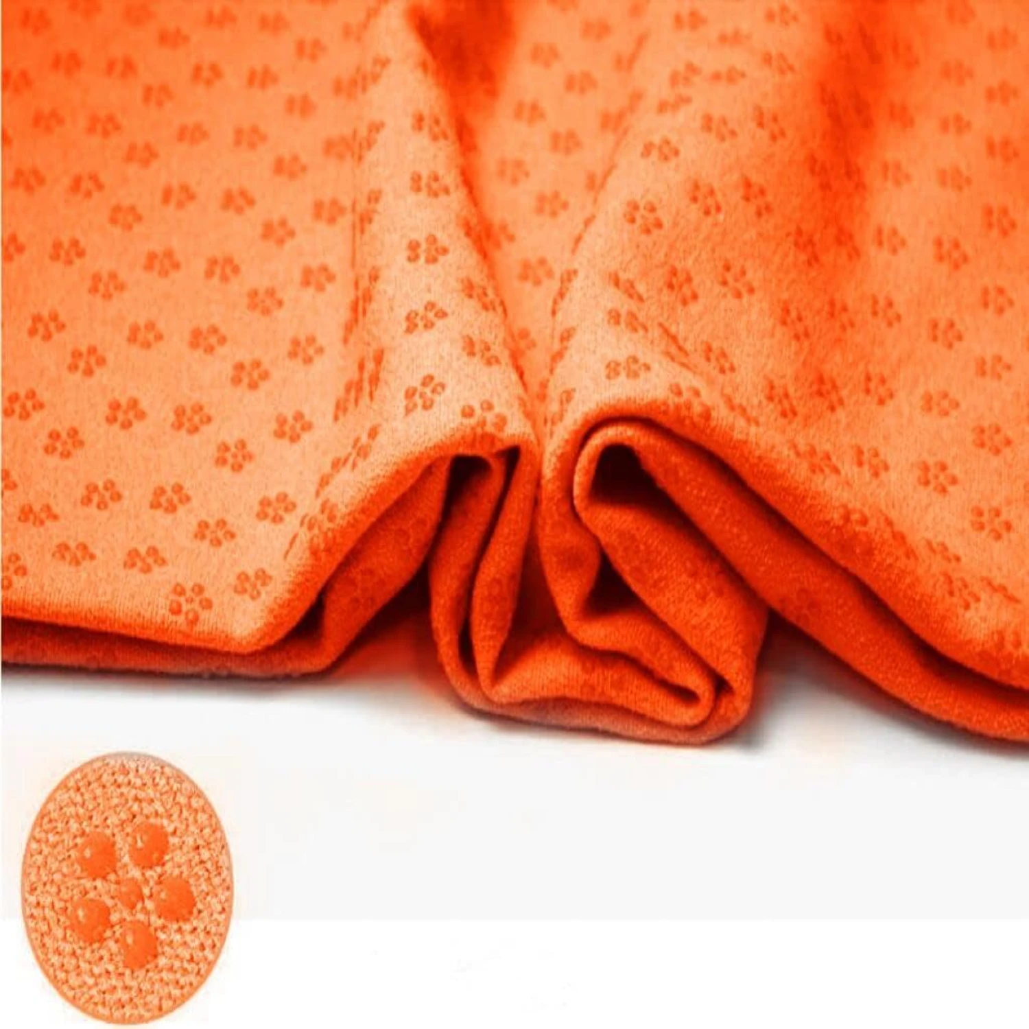 Non-Slip Yoga Mat Towel-Absorbent, Versatile for Hot Yoga, Pilates Grip Dots Stability