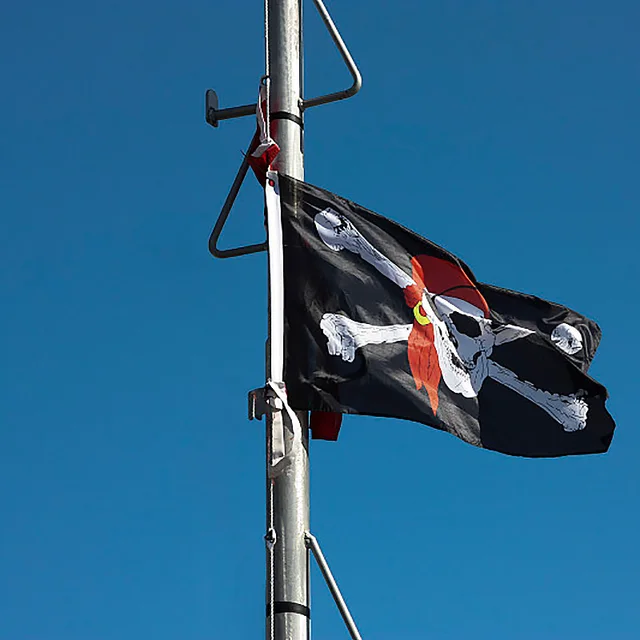 Halloween Kalóz Zászló Koponya Keresztcsontok Lógó Zászlók Szalaghirdetés Party Kültéri Otthoni Kerti Dekoráció Horror Kellékek 150X90Cm - Image 3