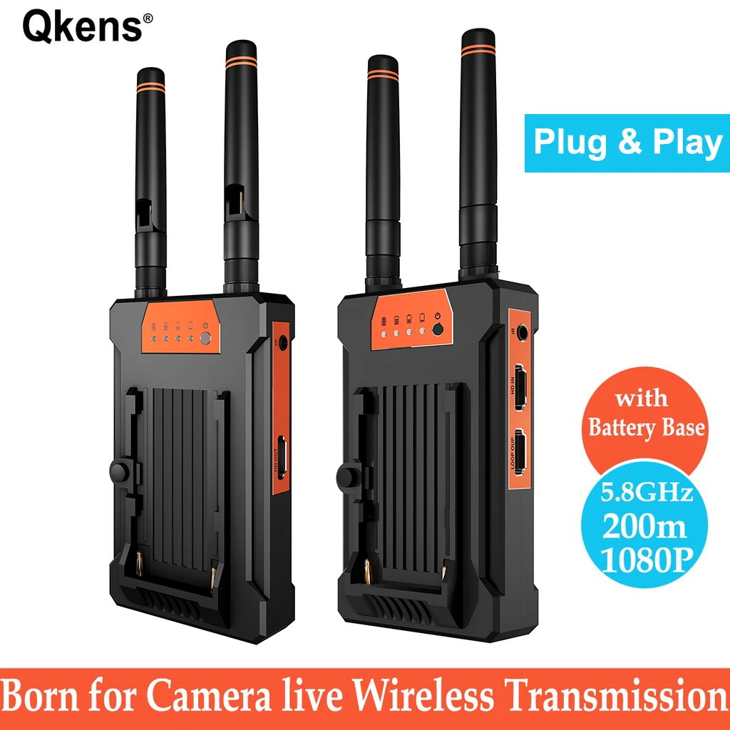200m Wireless Transmission Display HDMI Extender Video Transmitter