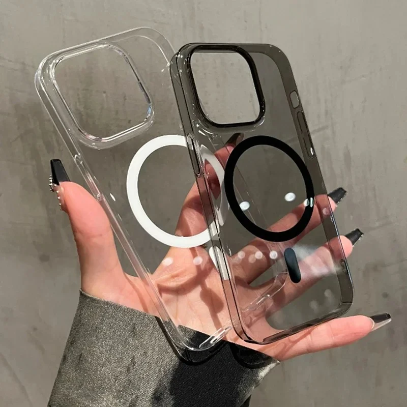 Hard Matte Magnetic Phone Case - Sleek and Durable Protection