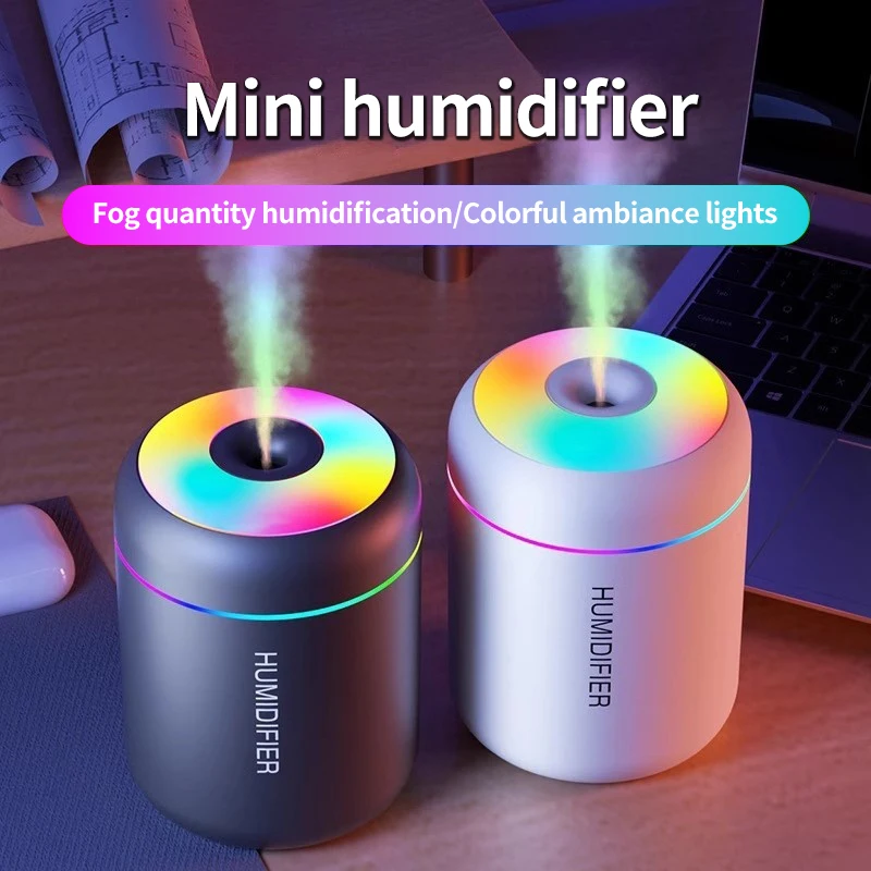 180ML Air Humidifier USB Electric Fragrance Aroma Diffuser Essential Oil Purifier Mini Mute Humidifier For Car Home Bedroom air humidifier air purifier
