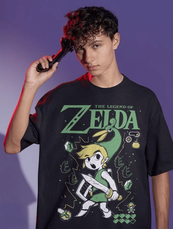 تي شيرت The Legend of Zel رابط إلى قميص هدية الرسو...