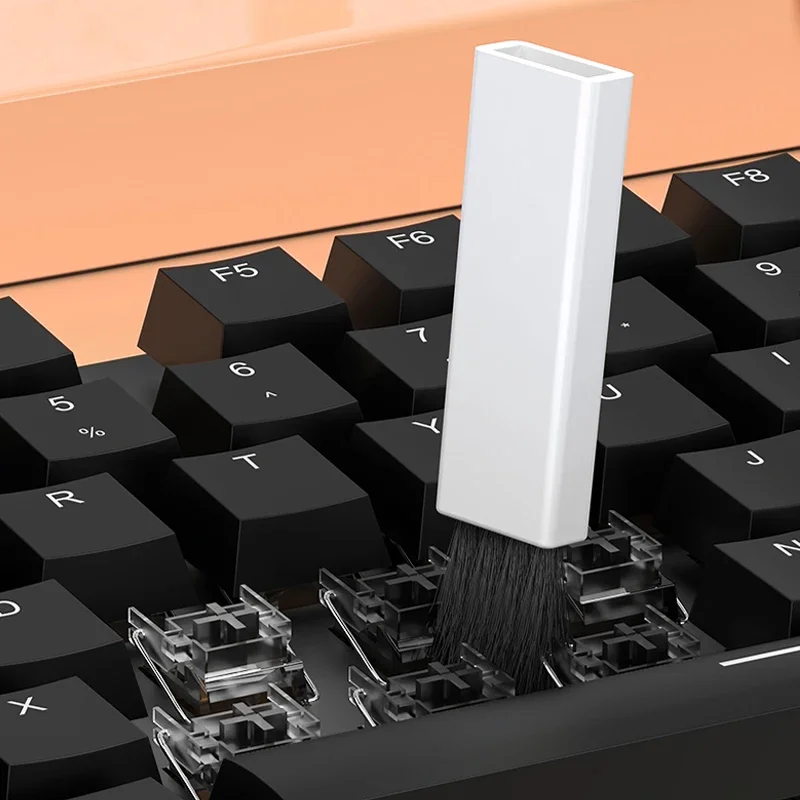20 in 1 Computer Keyboard Cleaner Kit Tablet Camera Phone Screen Clean Tools Keycap Puller Earphone Clean Brush with Storage Box 4
