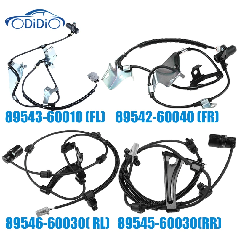 89542-60040 89543-60010 89545-60030 89546-60030 ABS Speed Sensor
