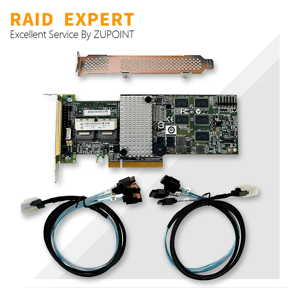 ZUPOINT LSI MegaRaid 92608i RAID Controller Card LSI00202 SAS SATA