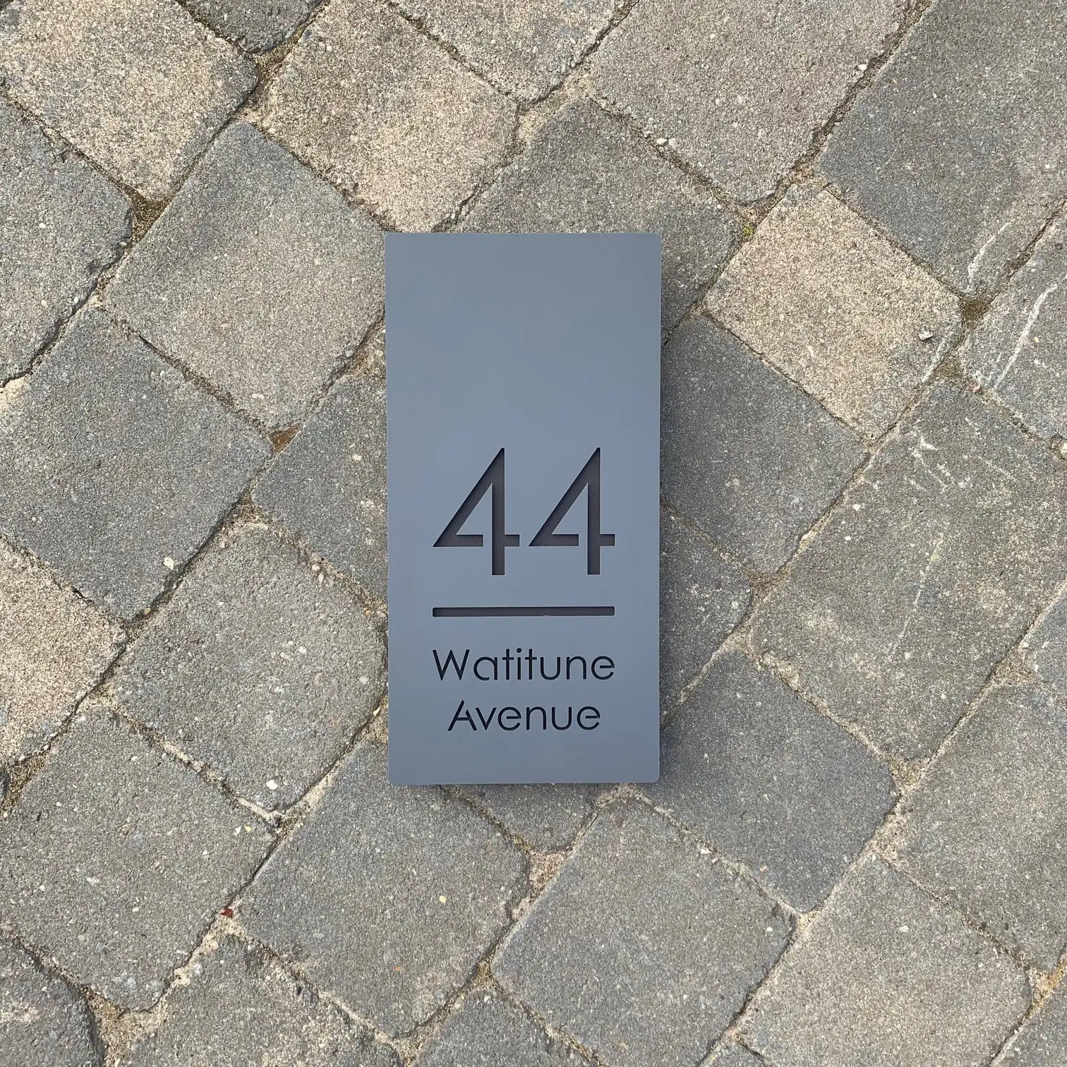 Personalized Custom Acrylic House Numbers Sign Address Plaque Floating 3D Letter Home Outdoor Name Plates