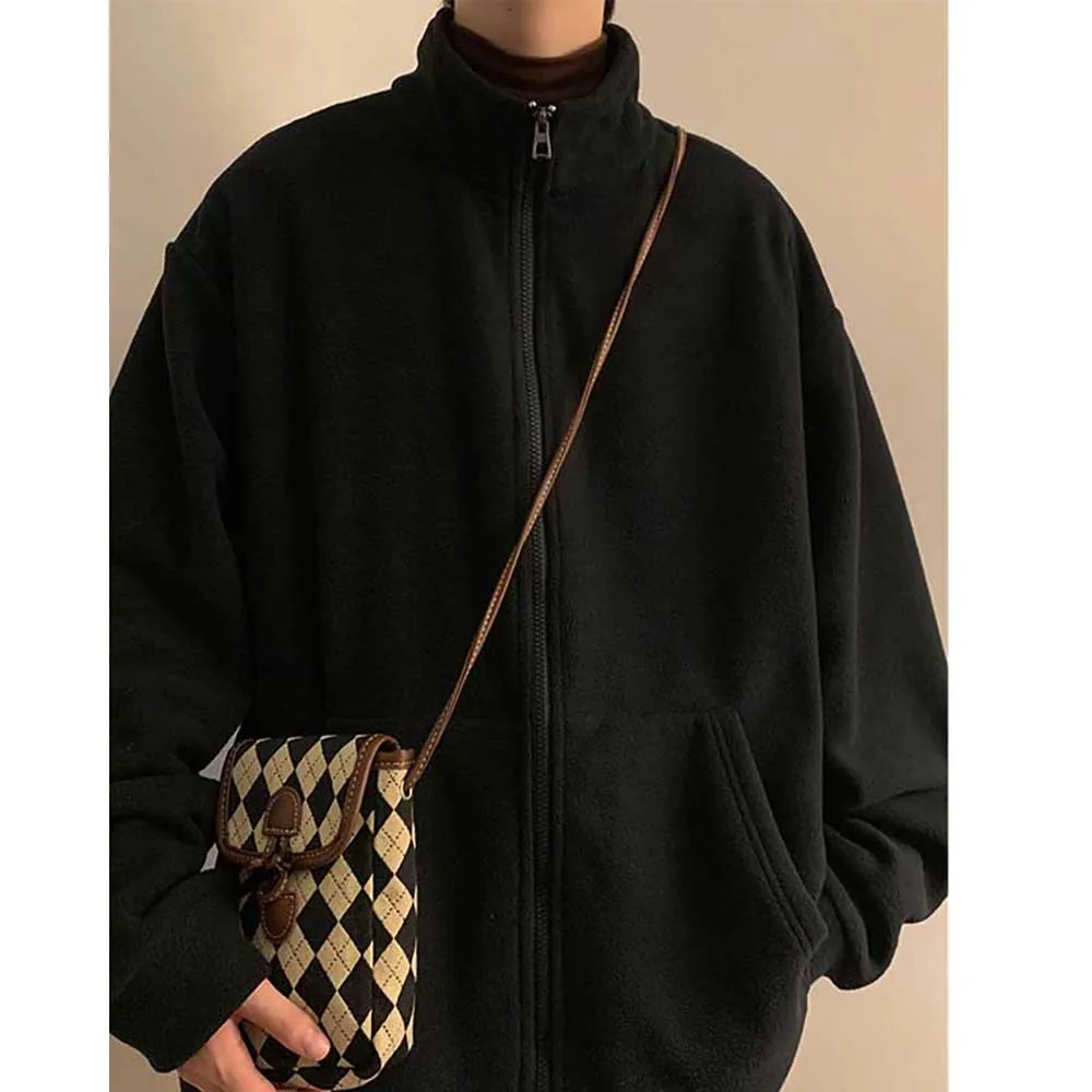 

New Fashion Loose Baggy Hoodies Men Casual Sweatshirts Streetwear Oversize Warm Jacket Big Size Clothing