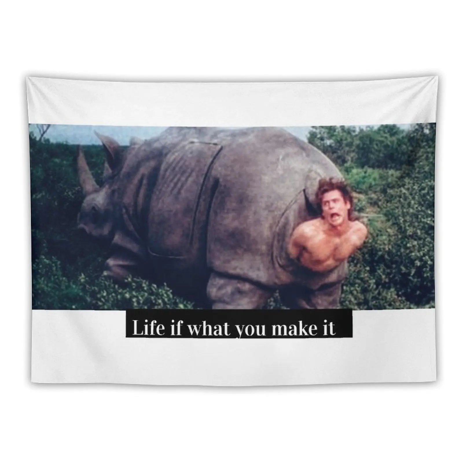 

Life is what you make it Tapestry For Bedroom Room Design Home Decorations Aesthetic Decorative Wall Murals Tapestry