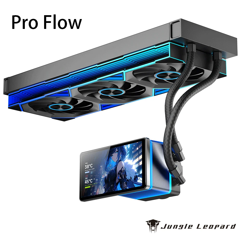 Watercooler Jungle Leopard Pro Flow 240 LCD 5.5"