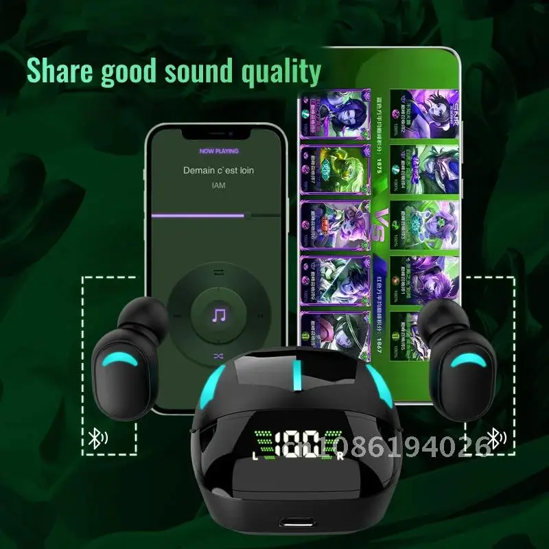 

Wireless TWS Earbuds G7S Sports Headphones With LED Digital Display Charging Bin Earphone HIFI Games Headset For Android IOS