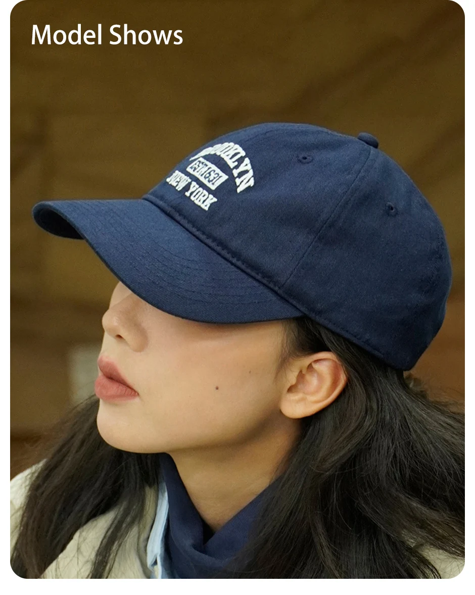 Brief bestickte Baseball kappe für Frauen Frühling Sommer Outdoor Sonnencreme Unisex Snapback Hut Sport lässig Männer Hip Hop Hut – Detail 7