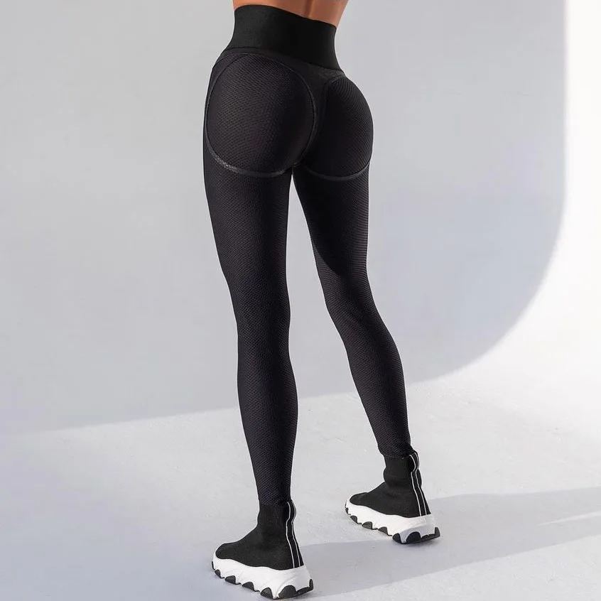 Sports leggings Sports pants Yoga pants Women's Pants Gym Leggings Ultra-thin Mesh Design Yoga Sport Tights Outdoor Jogging Fitness High Waist Sweatpants