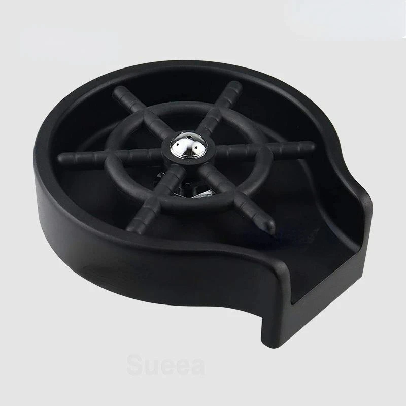 Glass Cup Washer Ins Rinser Automatic High Pressure Bar Kitchen Beer Milk Tea Cup Cleaner Sink Accessories