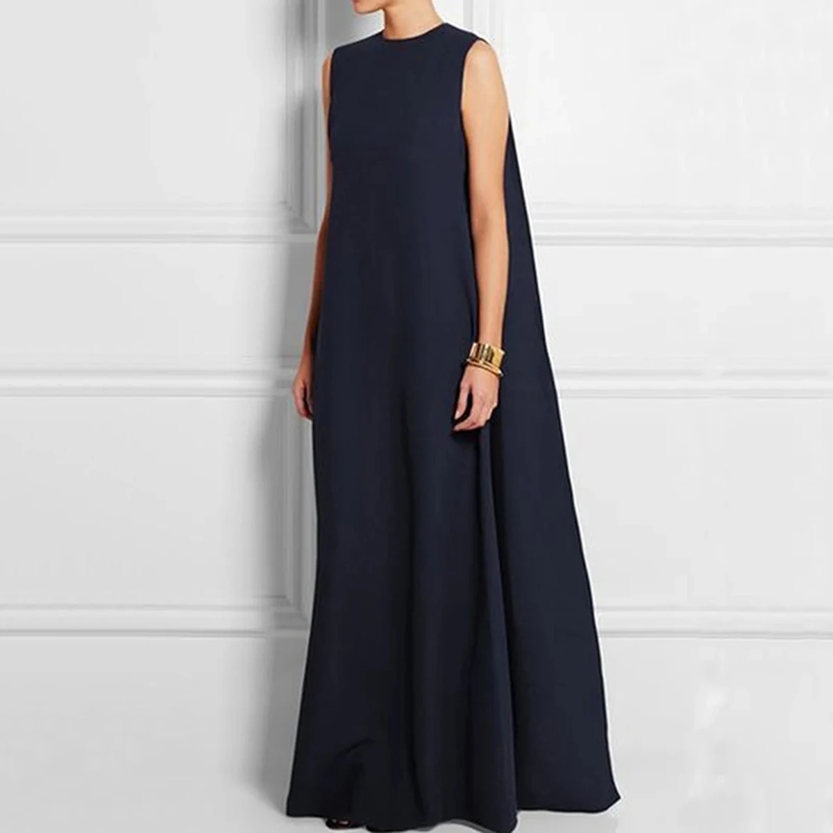 Vtido Midi Rojo Sin Mangas, Vtido De Tanque De Verano De Verano Para Mujer, Vtido De Trabajo De Oficina De Club De Fitas Informal, Poliéster, Cuello En V, Elegante Moda De 12,94