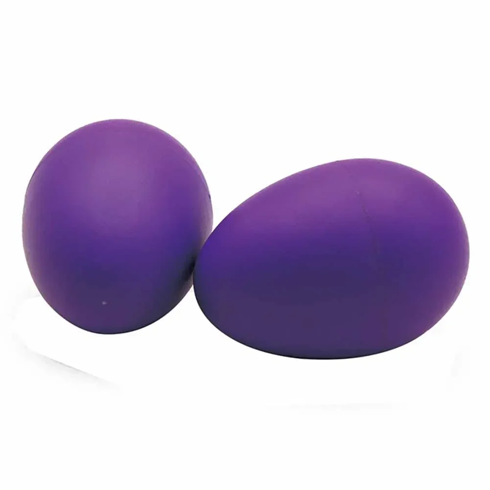 Egg Shakers 2 pcs Plastic Sand Eggs Shaker Percussion Early Education Musical Instruments Toys