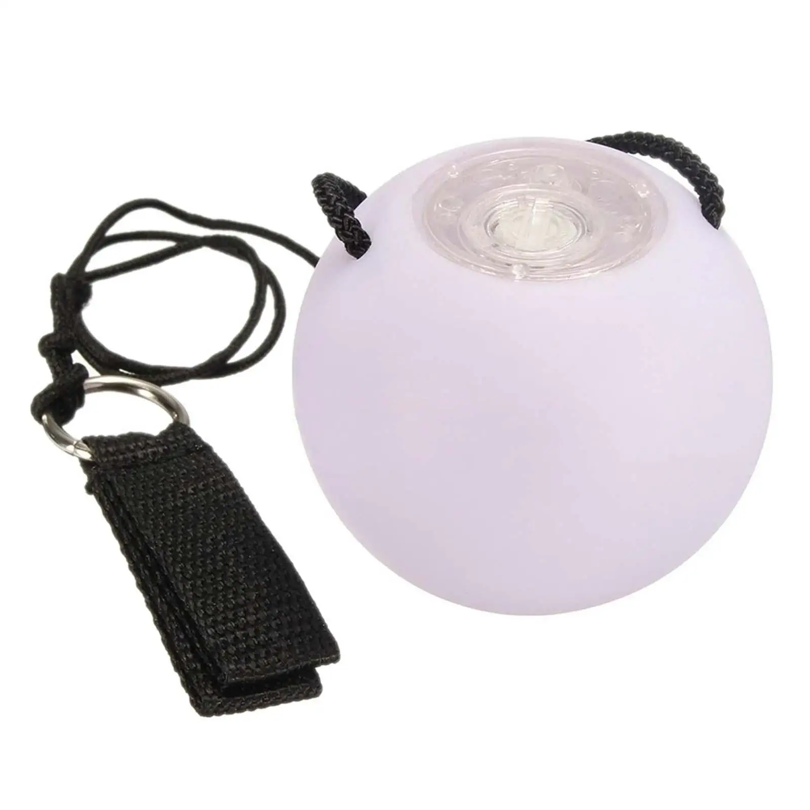 Ball Light up for Belly Dance with Rod Nonslip Handle Practice Tennis Training Fitness Ball for Picnic Outdoor Activities Travel