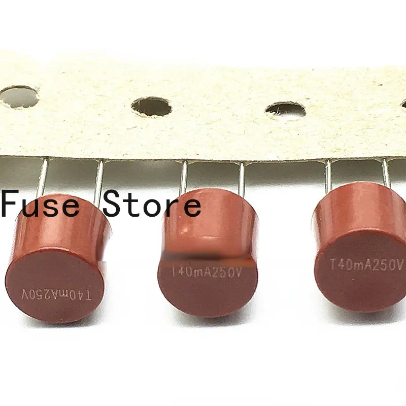 

5PCS 37200400001 Imported TR5 Round Fuse Tube 372 T40mA 250V Delayed Slow Melting
