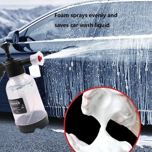 Foam Cannon For Pressure Washer Car Wash Foam G-un Kit Auto Cleaning Water  Bottle Atomizer For Home Garden Soap Foam Generator - AliExpress