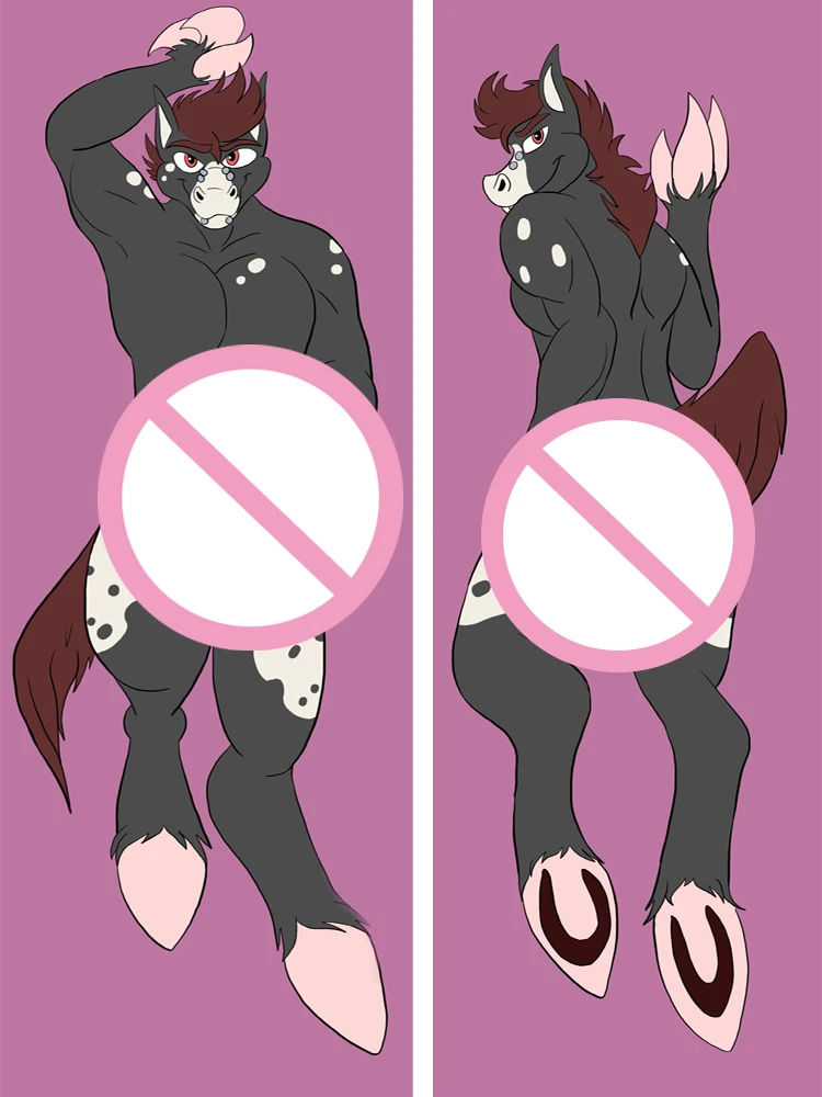 

Сделай Сам персонализированный аниме Appaloosa Merle Furry Orcus двусторонний принт дакимакура наволочка обнимающая подушка для тела