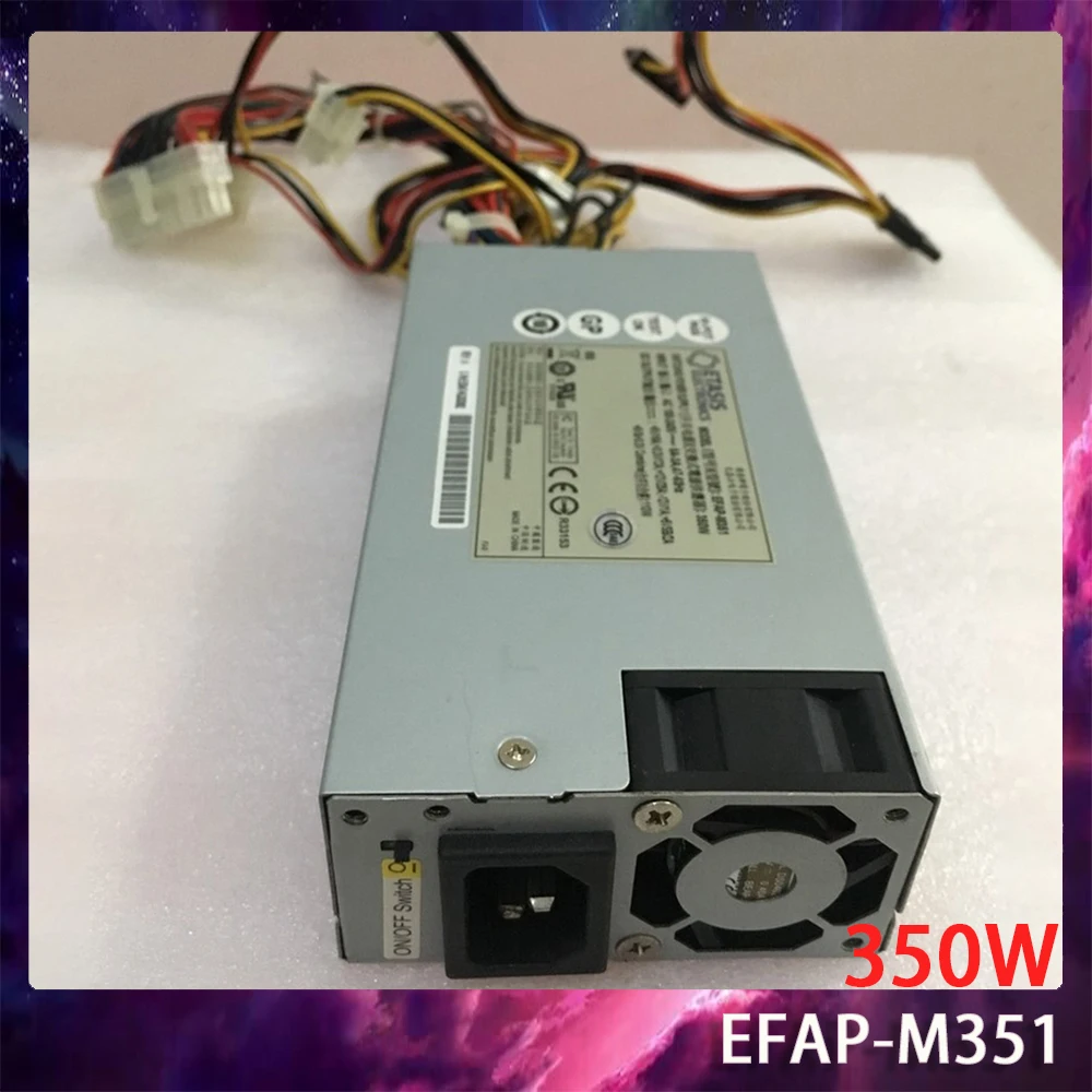 EFAP-M351 для ETASIS 350W 1U 24 + 4, блок питания для маршрутизатора, брандмауэра, отлично работает, быстрая доставка