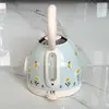 1.8L Painted Baking Paint Retro Electric Kettle Tea Boiling Water 304 Stainless Steel Automatic Anti-dry 220V 2200w 4