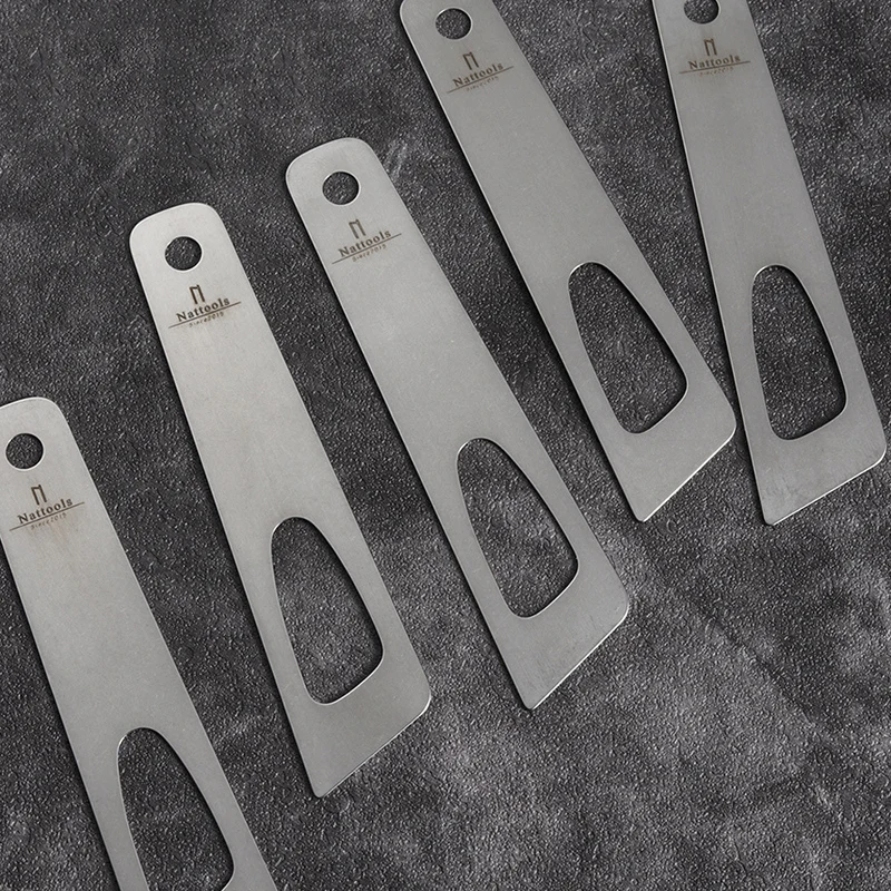 Practical Leather Gluing Tool Stainless Steel DIY Handcraft Glue Application Tools For Leathercraft Handmade 1Pcs