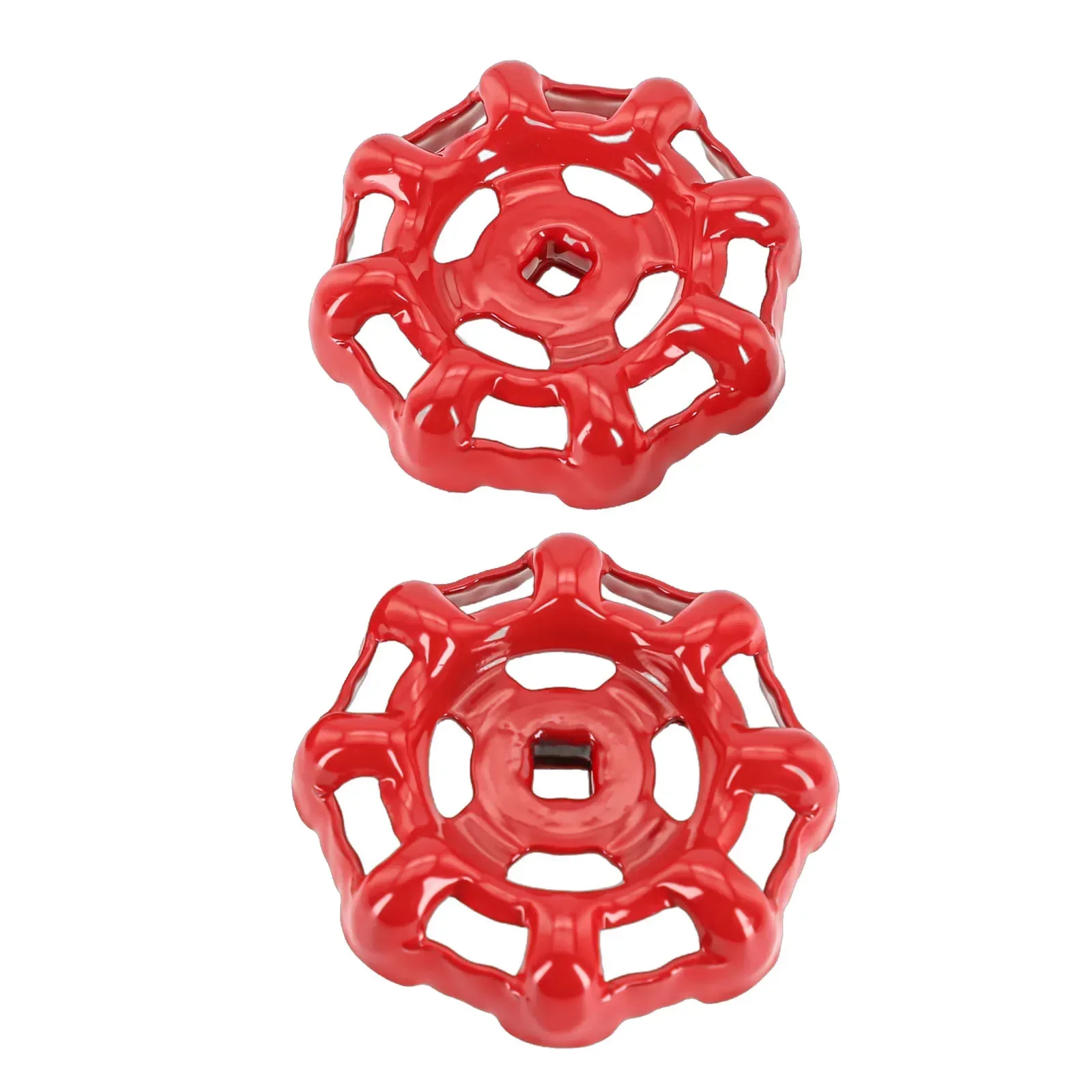 1pcs Cast Iron Valve Hand Wheel Handle Copper Gate Valve Globe Hand Wheel 6mm, 7mm, 8mm Pumps, Parts