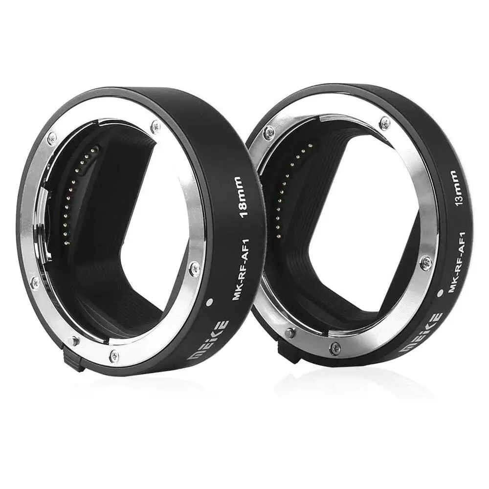 Meike MK-RF-AF1 13mm 18mm Metal AF Full Frame Macro Extension Tube Adapter Ring