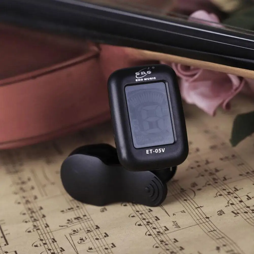 Violin Tuner Mini Electronic Clip-on Portable for Violin Viola Cello