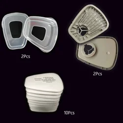 Electrostatic Dust Filter for Respirator Gas Mask - Ideal for Painting and Spraying (14PCS Set)