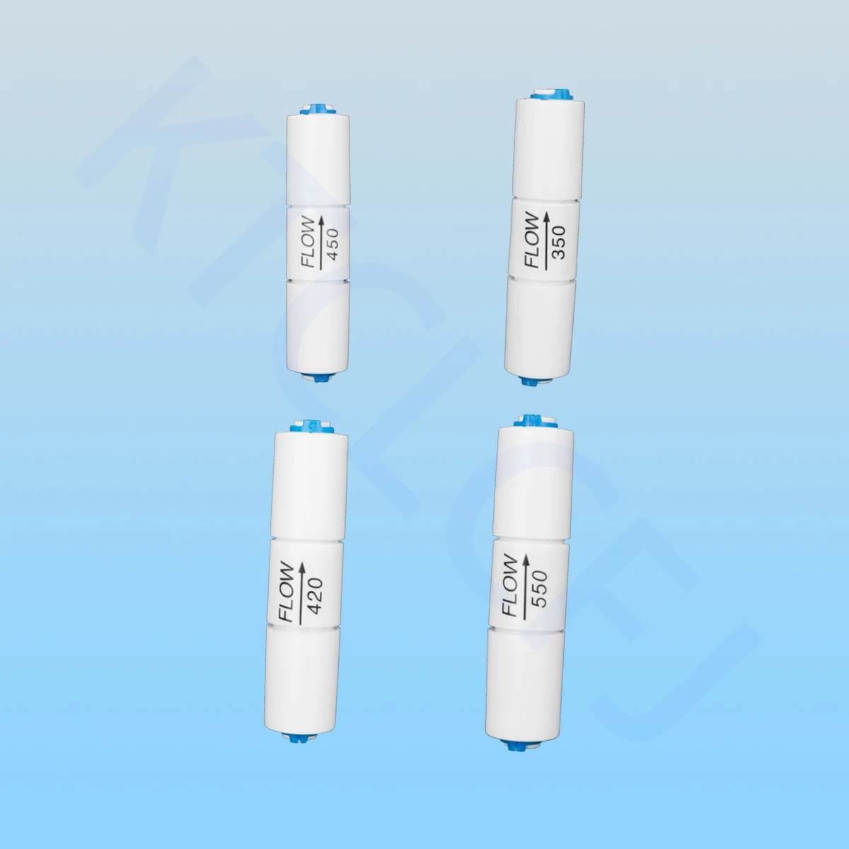 High-Capacity RO Water System Waste Water Regulator with Quick Connect 1/4 Hose Fitting