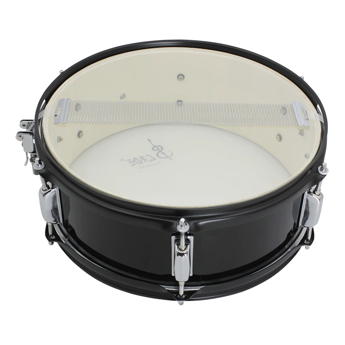 SLADE 14 Inches Snare Drum Set Stainless Steel Marching Drum Western Percussion Instrument with Strap Sticks Accessories