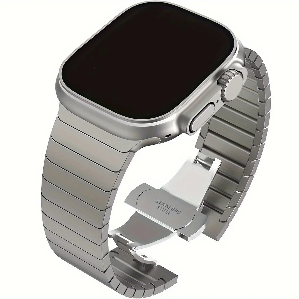 Premium Titanium Strap for Apple Watch - Elegant Metal Band Watchband