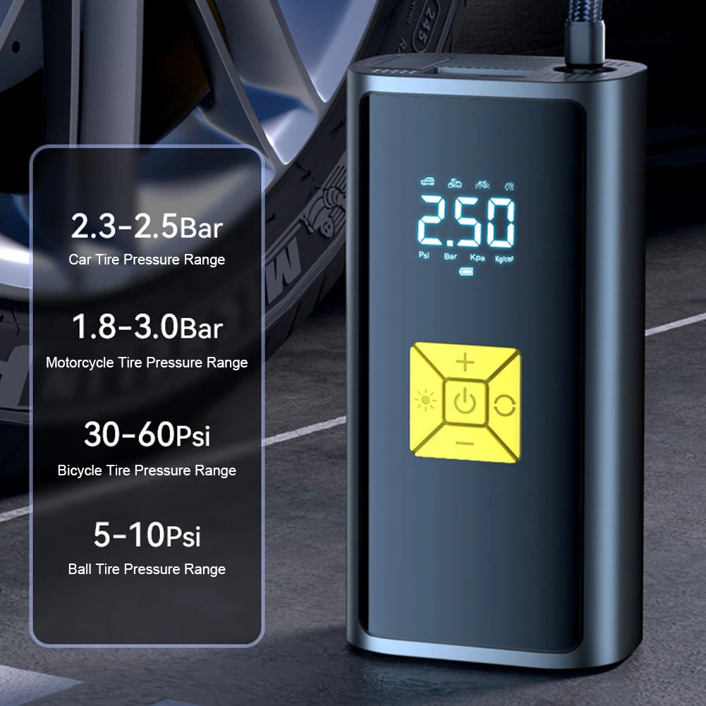 ������ ���� �ڵ� ���� ����, LED ����, �������, ������, �ڵ��� Ÿ�̾� ��â��, 12V, 150 PSI