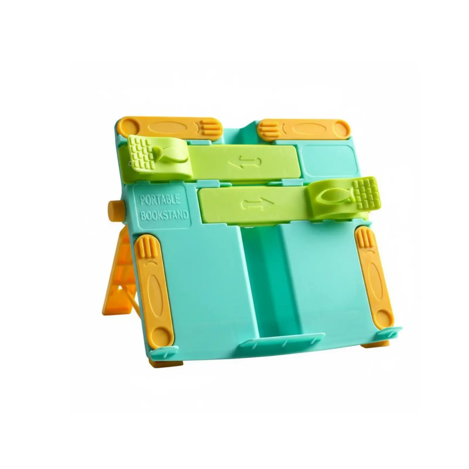 조정 가능한 데스크탑 책꽂이, 다각도 조절, 문학 교육용 보조 도구, 학생 및 어린이용 다기능 리프 홀더 포함