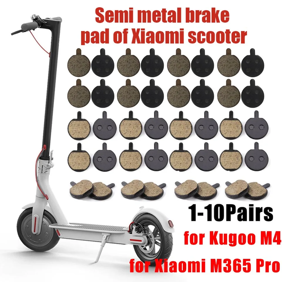 Plaquettes de frein pour KUGOO M4 PRO, 1/2 paires, pièces de rechange pour  Scooter électrique, plaques de Friction pour étrier de roue arrière -  AliExpress
