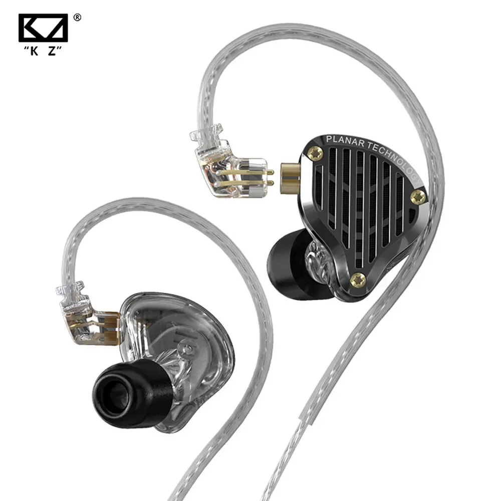 

KZ PR3 13.2MM Planar Driver IEM Earphone Audiophiles HiFi Bass Music Headphones Monitors Noise Cancelling Sports Wired Headsets