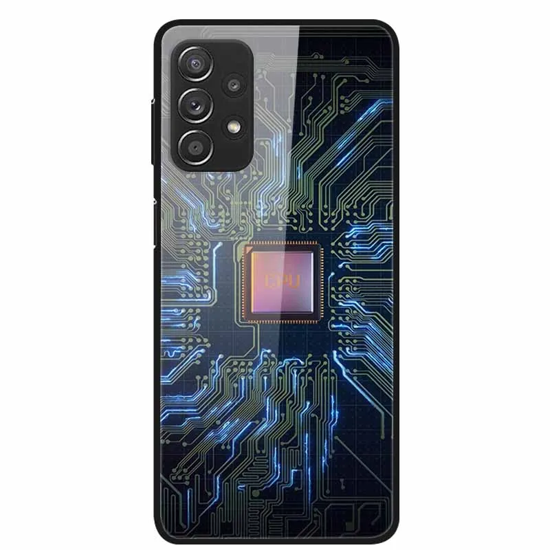 Ultra-Durable Tempered Glass Hard Back Phone Case