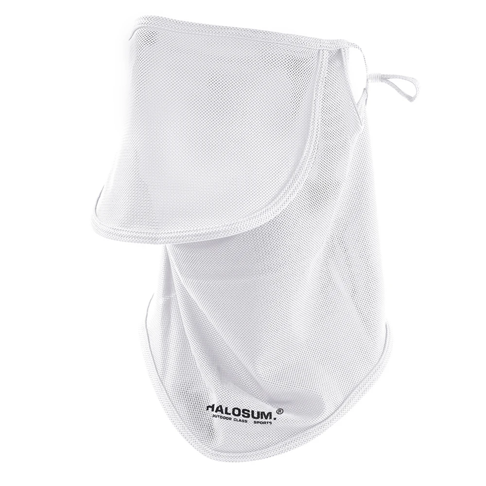 Eis Seide Sonnencreme Maske Für Männer Frauen Sommer UV Schutz Hals Gamasche Outdoor Radfahren Gesicht Abdeckung Solide Neck Wrap Abdeckung Schal – Detail 14