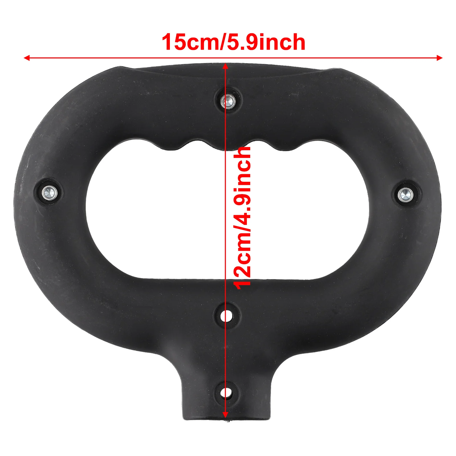 1pc Wagon Cart Handle Plastic Folding Wagon Cart Handles For 15x25mm Oval Tubes Camping Gardens Trolley Camping Supplies