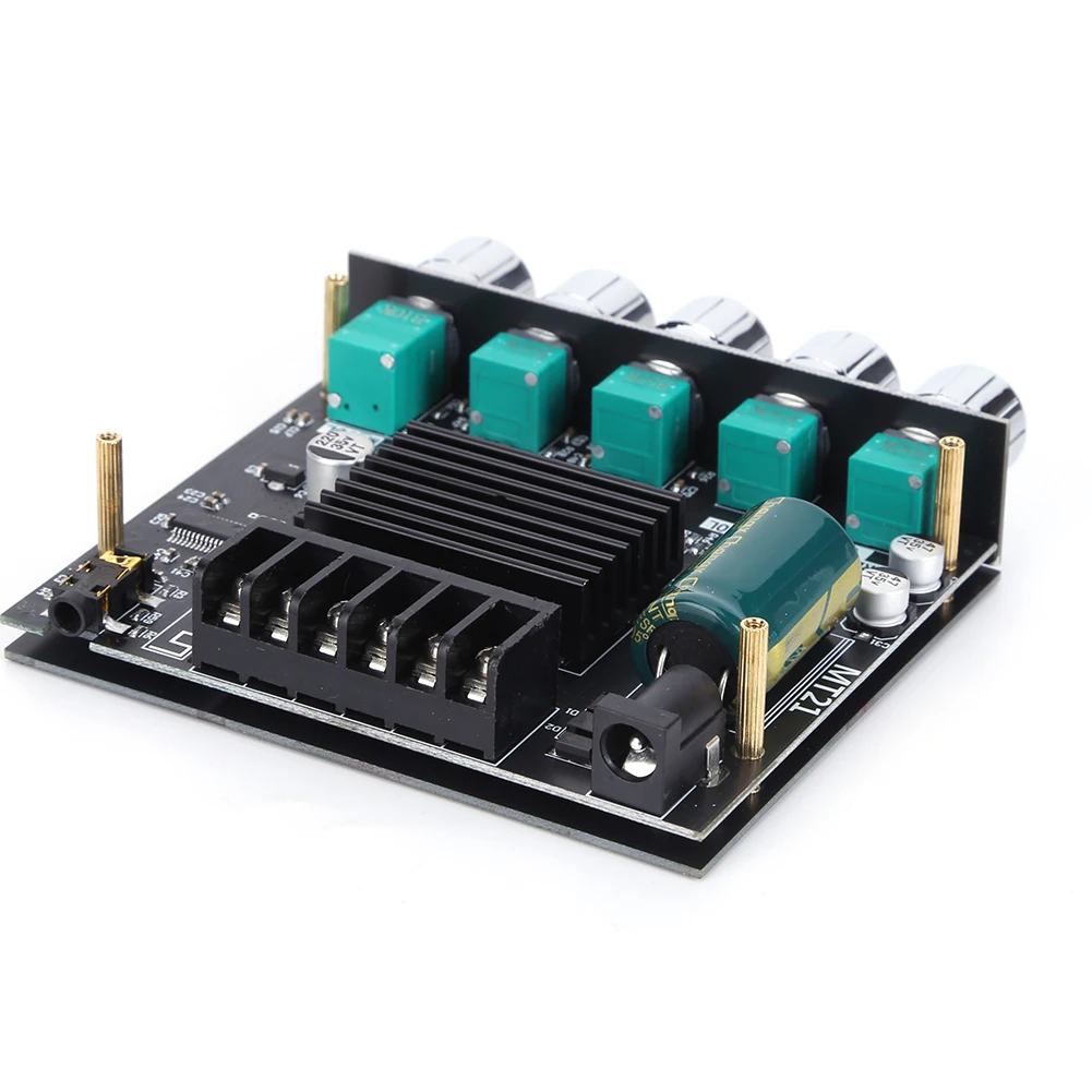 ZK-MT21 디지털 파워 서브우퍼 앰프 보드, 2x50W + 100W 2.1 채널 BT5.0 AUX