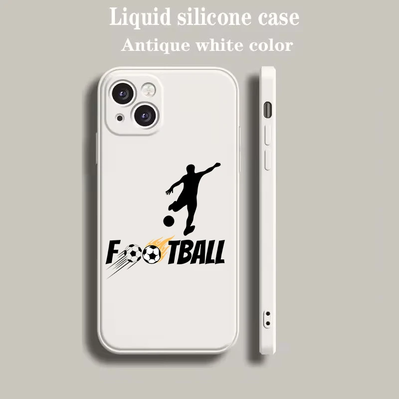 Luxury Silicone Football Phone Case - Premium Sport Design Cover
