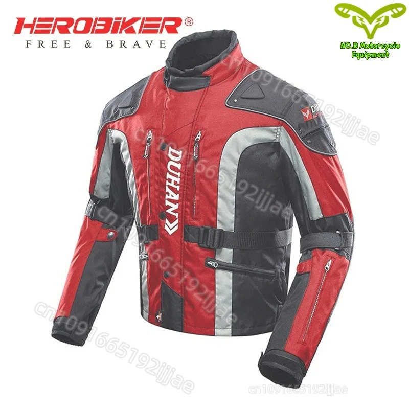 오토바이 라이딩 의류 방풍 및 보온 안티드롭 아웃도어 스포츠 산악자전거 오프로드 사계절 오토바이 재킷
