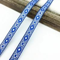 Buy 2 yards 13mm Vintage Ethnic Embroidery Ribbon Lace Trim Clothes Bag Accessories Embroidered Fabric Online - Image 5