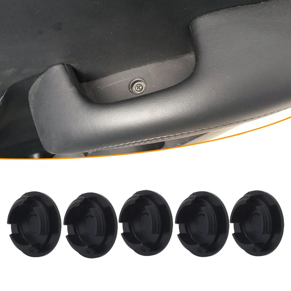 Black Handbrake Parking P Button Switch Cover Cap For BMW X5 X6 E70 E7