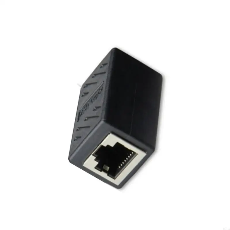 87ha RJ45 커플러 8Pin 이더넷 익스텐더 1000mbps CAT6/CAT5 LAN 커넥터 여성 대 여성 네트워킹 케이블 조인기