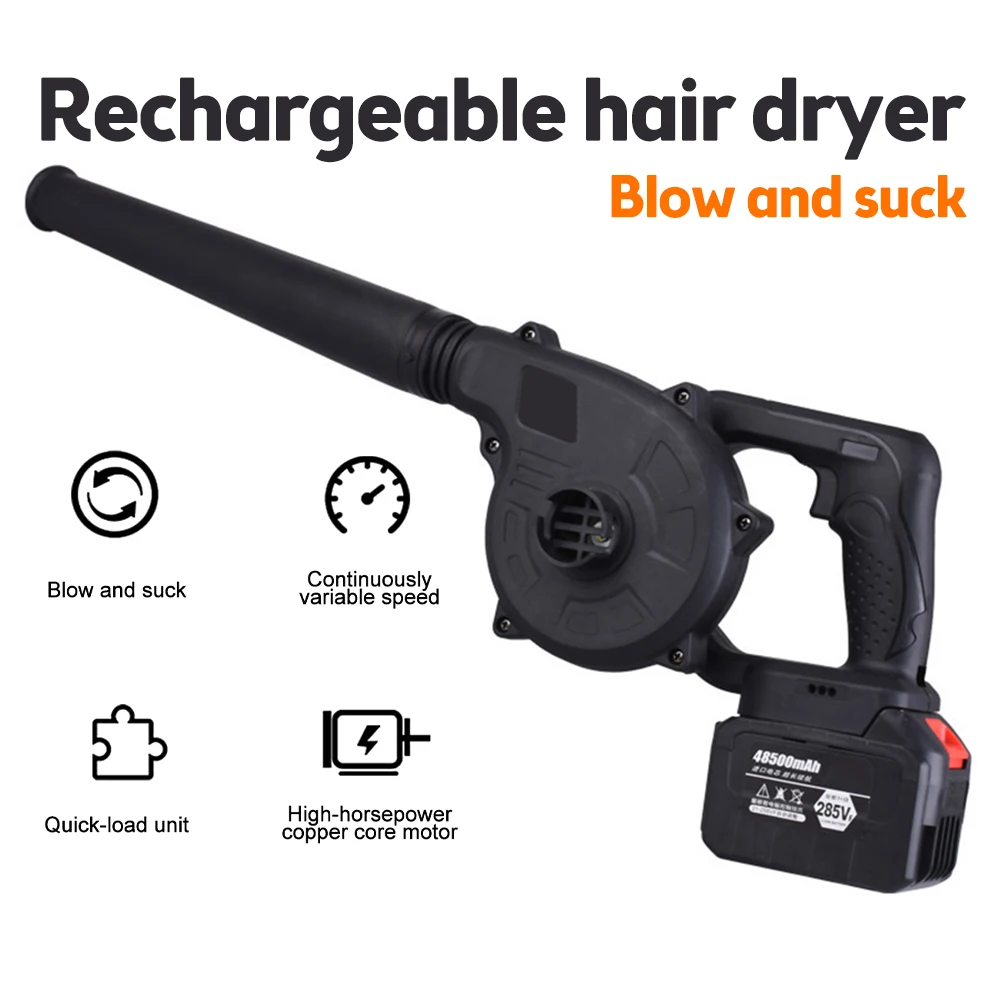

1000W Cordless Blower Vacuum Clean Air Blower 15500rpm Dust Blowing Dust Computer Collector Hand Operat Power Tool for Makita