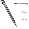 Deli Metal Mechanical Pencil Set for Drawing 0.5mm 0.7mm Professional Drawing Pencils Механический Карандаш for  School Supplies 5